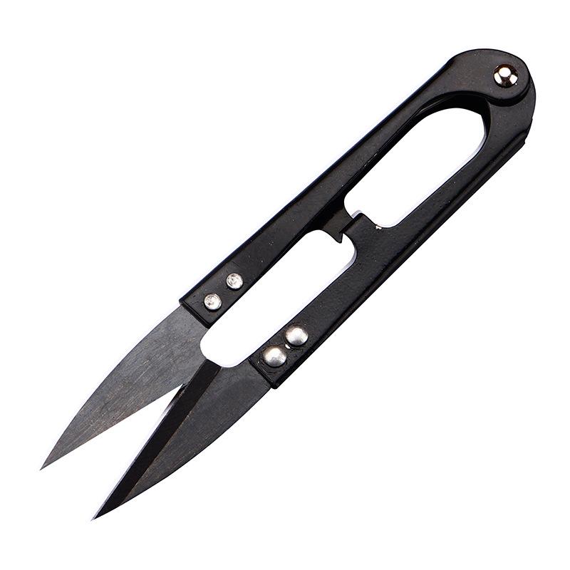 U-Shaped Carbon Steel Thread Scissors for Sewing and Cross-Stitch