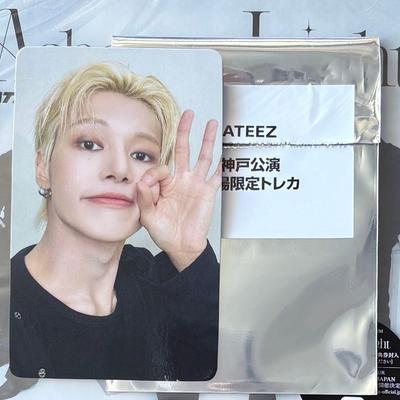 [UŻYWANY] ATEEZ In Your Fantasy Kobe Wyłączna Karta Kolekcjonerska Wooyoung