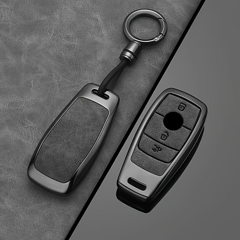 

Interior Mouldings Alloy Style Fashion Car Key Case Cover Shell Fob For Mercedes Benz A C E S G Class GLC CLE CLA W177 W205 W213