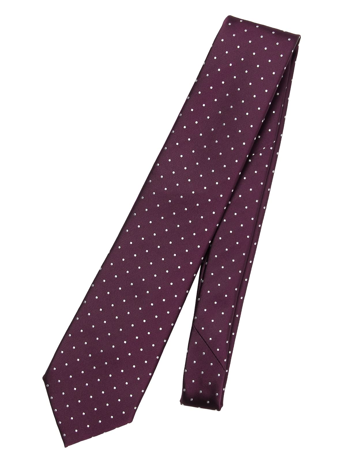 [Suit Square] Made in China Regular Tie, Soalon fabric, Triacetate silk, Dot pattern