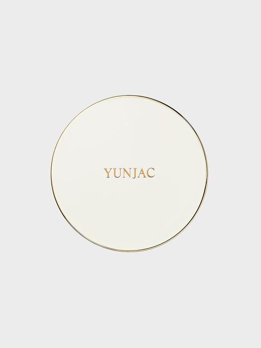 YUNJAC Long Wear Porcelain Cushion Foundation SPF50+ PA++++ [Main Product 15g + Refill 15g]
