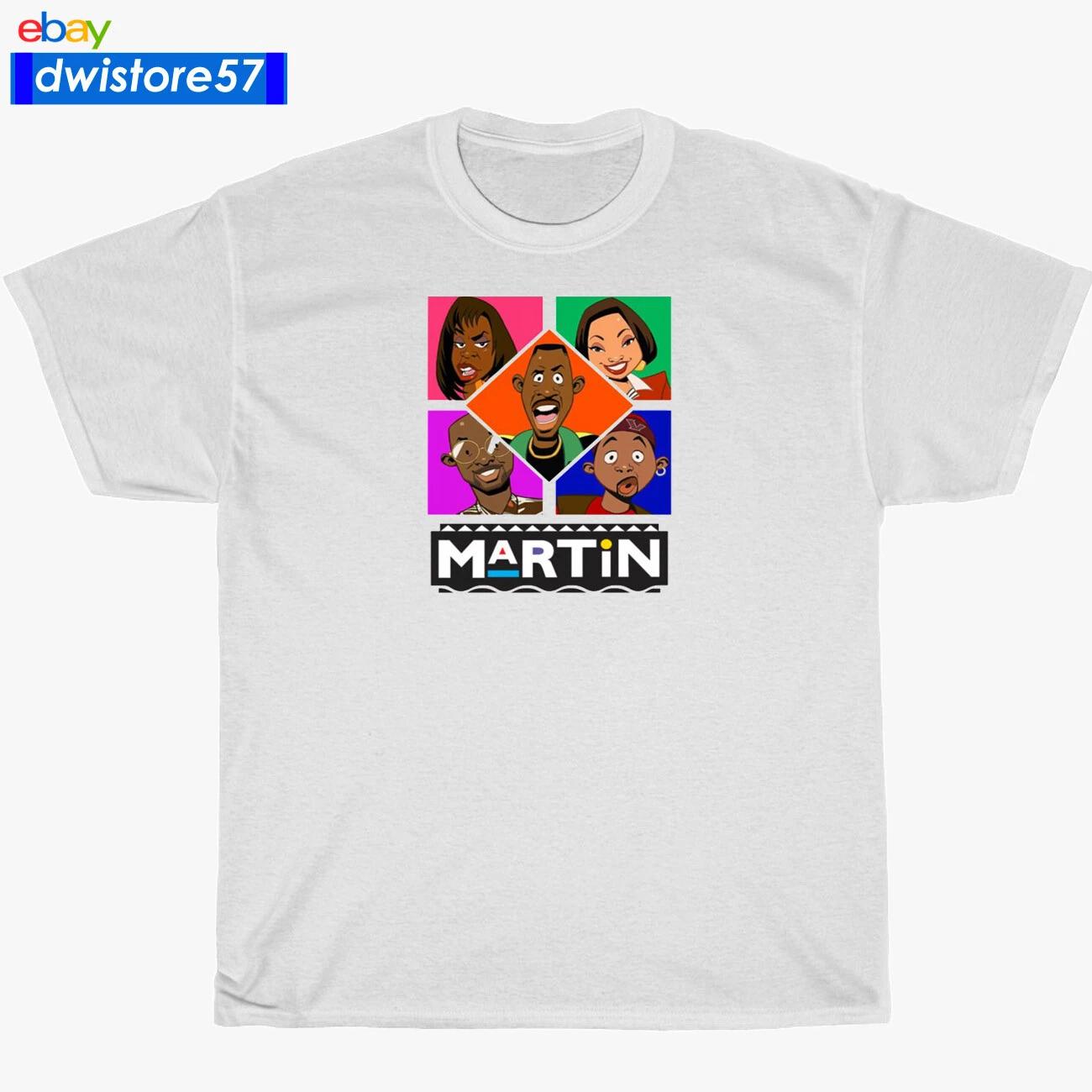 New Shirt Martin TV Show Logo Black/Navy/White/Grey Men s T-Shirt S-5XL S