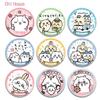 Chiikawa Jii Badge Emoticon Pack Usachi Hachiware Cute Cartoon Series Peripheral HD Tinplate Laser Bars Friend Gift