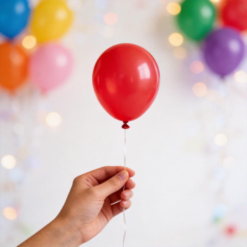 Latex Balloons Set With Matte Finish For Birthday Party Decoration And Event Celebrations