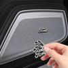 1/2PCS New Car Audio Decorate Badge Emblem Stereo Sticker For Ford ST FOCUS 2 3 Mondeo Fiesta Kuga MK2 MK3 MK4 Ecosport Fusion