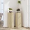 VidaXL Plant Stands 2 Pcs Sonoma Oak Engineered Wood, Flower Stand, Plant Pot Stand, 852944