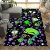Zombie Invasion Floor Mat Perfect for Playrooms Bedrooms Balcony Study room Anti-slip Rug Anime Office Decor Wedding Party Gift