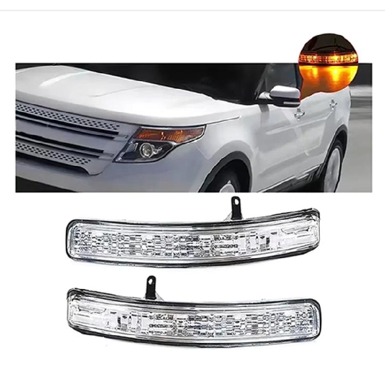 ABS LED Turn Signal Light BB5Z13B375A BB5Z13B374A for Explorer 2011-2019 Rearview Mirror Easy Installation on Vehicles