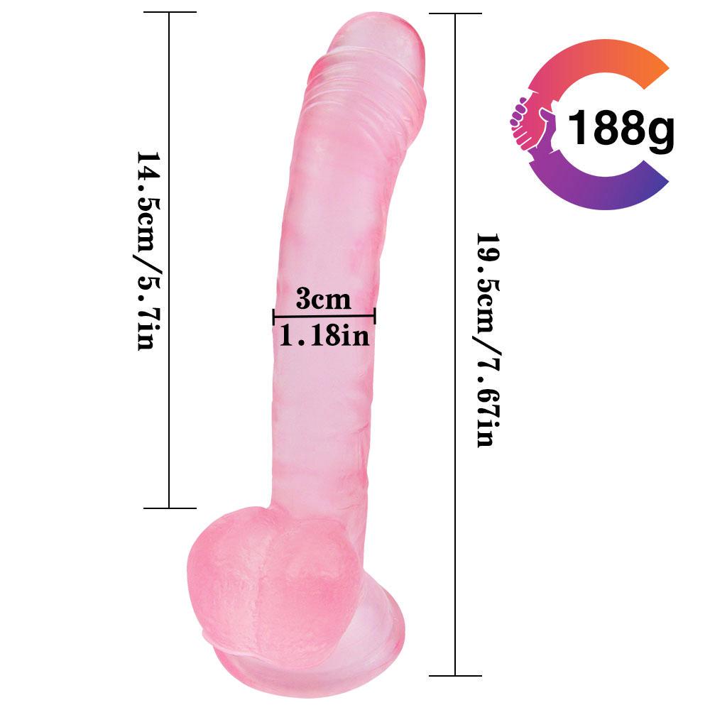 MoDi Sex Toys Long Strapon Dildo Realistic Blood Vessel Imitation Soft Penis Imitator For Woman Female Masturbation Wear Adult Toys Rubber Dick