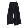 Fashion Women High-waisted Loose Summer Thin Slim Large Size Casual Straight Pants
