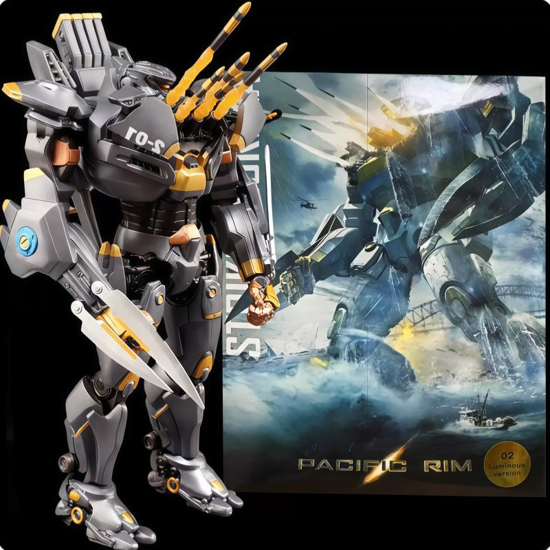 Neca Pacific Rim Mech Modell Cherno Alpha Mobil Leuchtendes Dekorationsobjekt Sammlung Handgemachtes Jungen Spielzeug Roboter Geburtstagsgeschenke