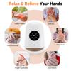 Electric Hand Massager with Airbag Acupoint Pressing Kneading Hot Compress Type-C Charging Palm Relaxation Device