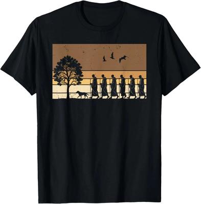 Walk for Peace Buddhist Monks Inspirational Journey T-Shirt Allsize