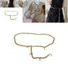 Elegant Gold Metal Chain Waist Chain For Women Fashionable With Skirts And Pants