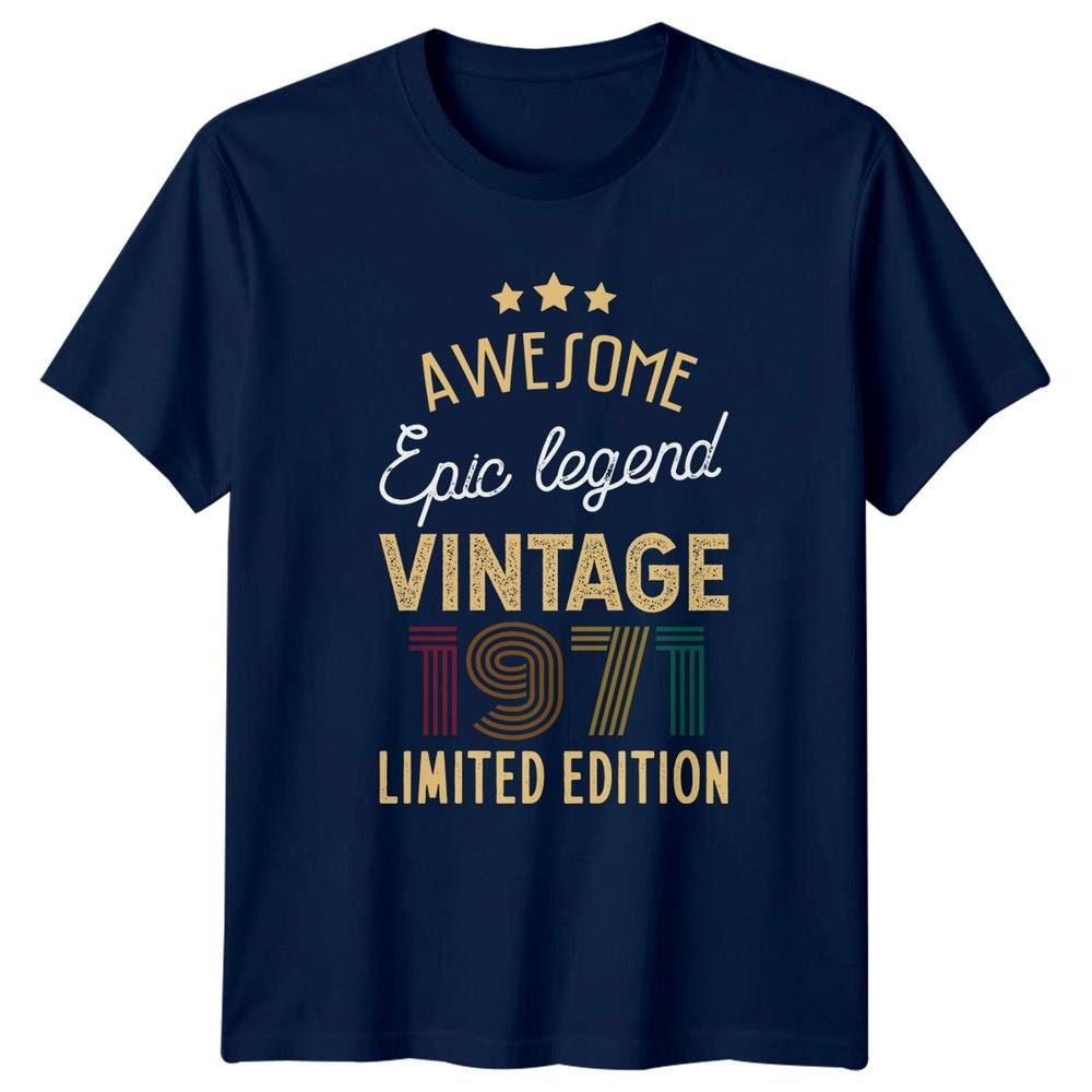 Awesome Epic Legend Vintage 1971 TShirt 55th Birthday Retro Gift