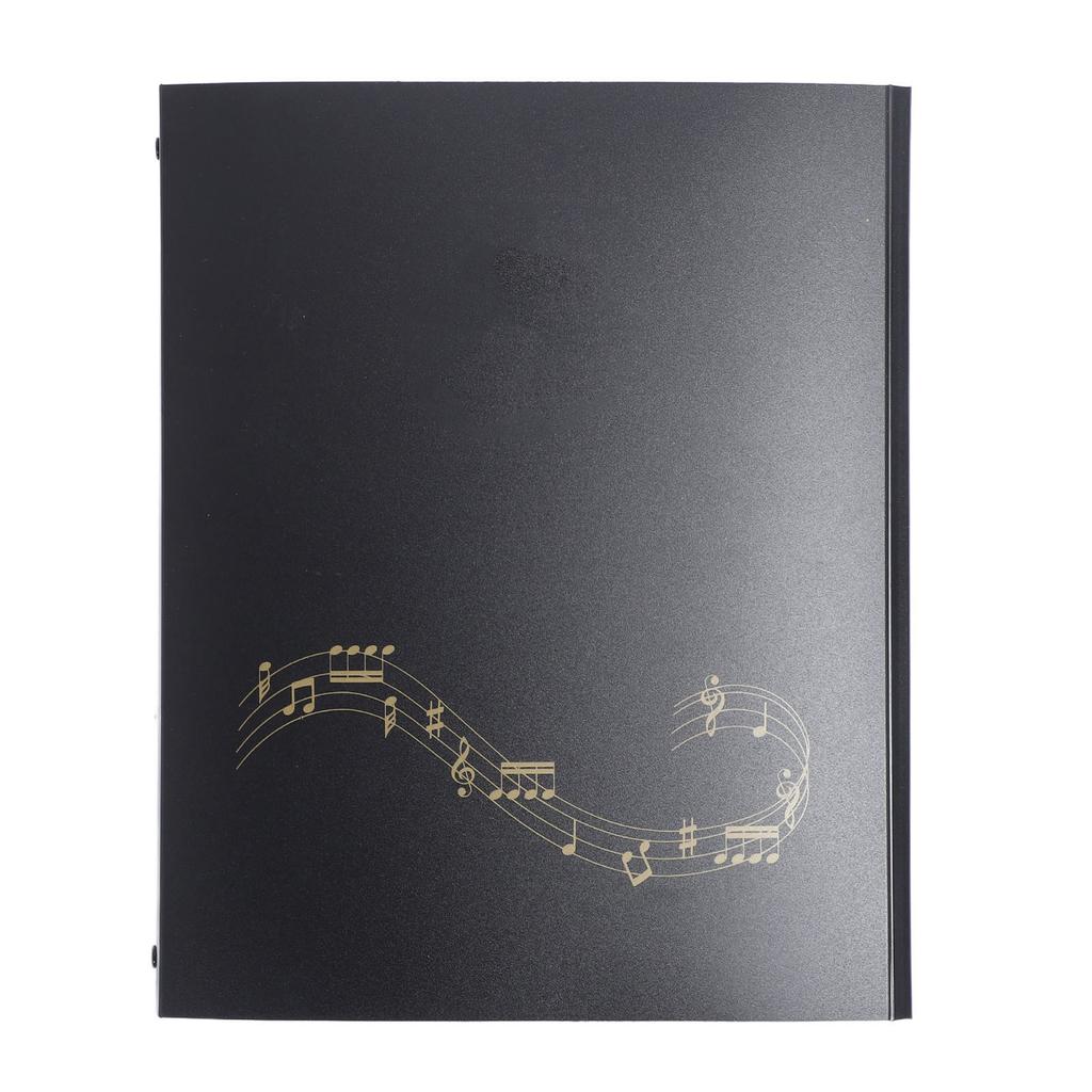 Notermappe 4 Side Utvid 52 sider Kapasitet Avtakbar A4-noteperm for piano keyboa