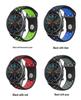 Compatible Silicone Watch Strap for Huawei GT5/4/3/2 46mm/Pro and Samsung/Honor 22/20 Models