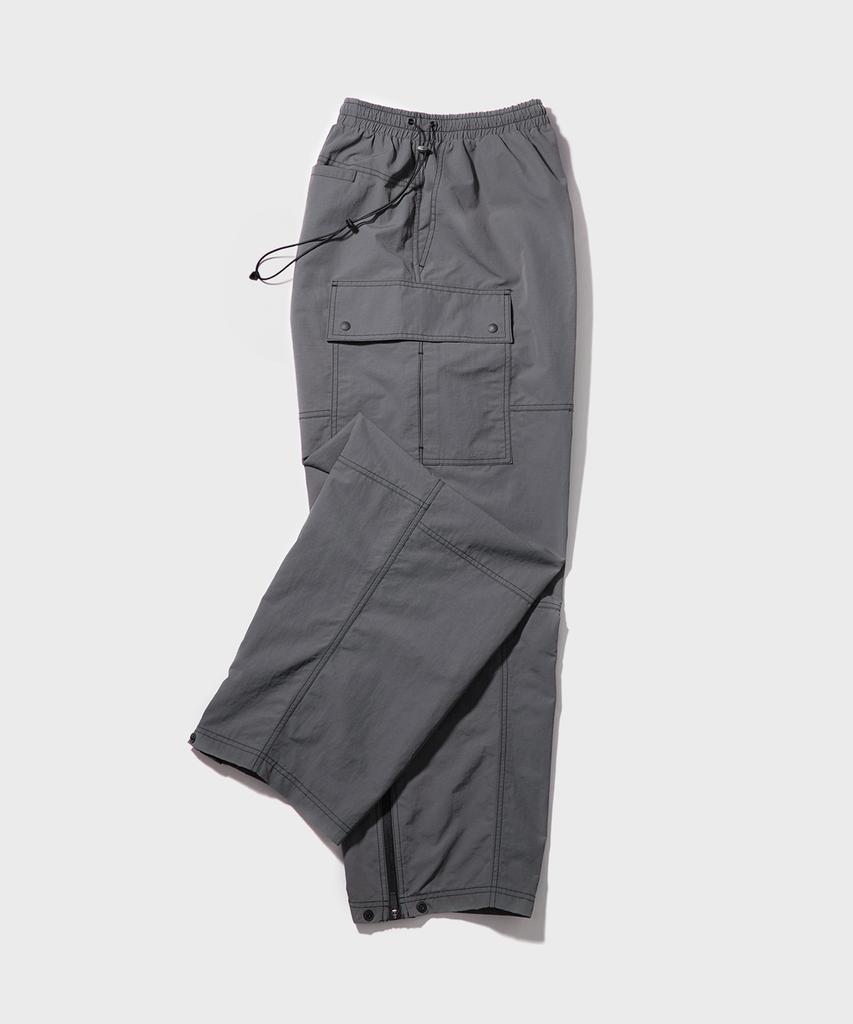 WMC Ripstop Zipper Cargo Pants_Charcoal Grey