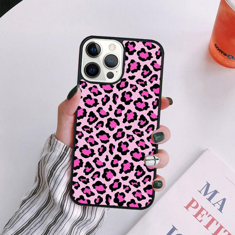 Fashion Tiger Leopard Phone Case For iPhone 17 Air 14 13 12 16Pro Max 15  Plus Max Cover Shell Coque