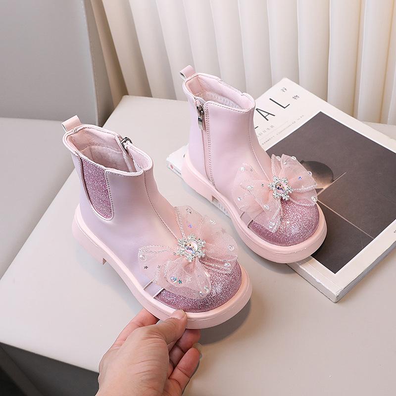 

Новые детские ботинки на мягкой подошве, кожаные туфли 34