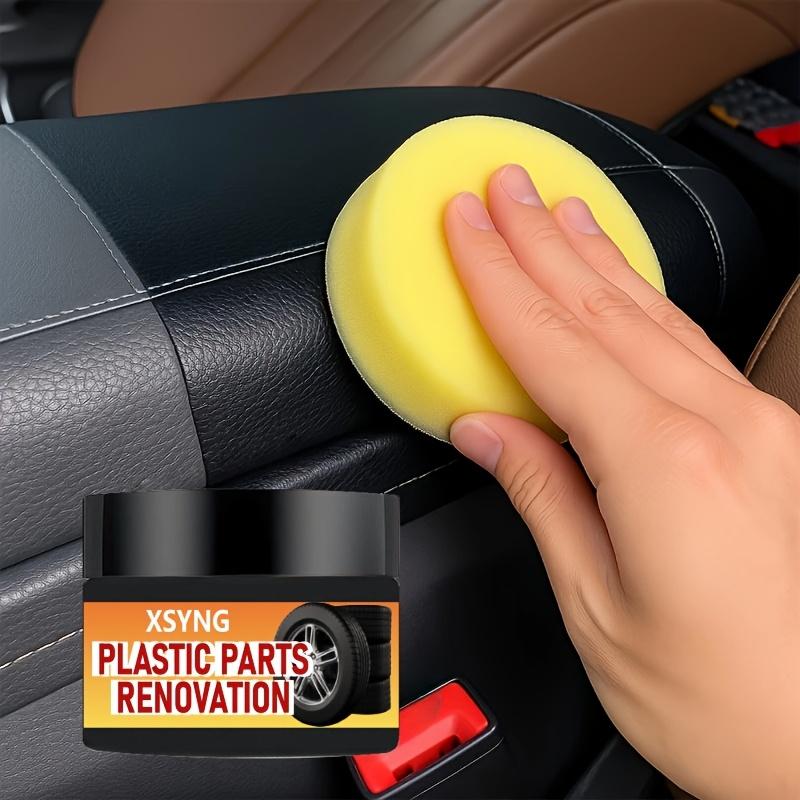Vosk na renovaci plastů automobilů, Oprava škrábanců na náraznících a interiérech automobilů, Zvýrazňuje plasty a obnovuje je, Zabraňuje stárnutí