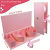 1pcs,45.6*19.5*6.8cm,17.95*7.68*2.68inch,I Love You,Gift Box,Valentine's Day Gift Box,Party Supplies,Holiday Supplies,Wedding Gift Box