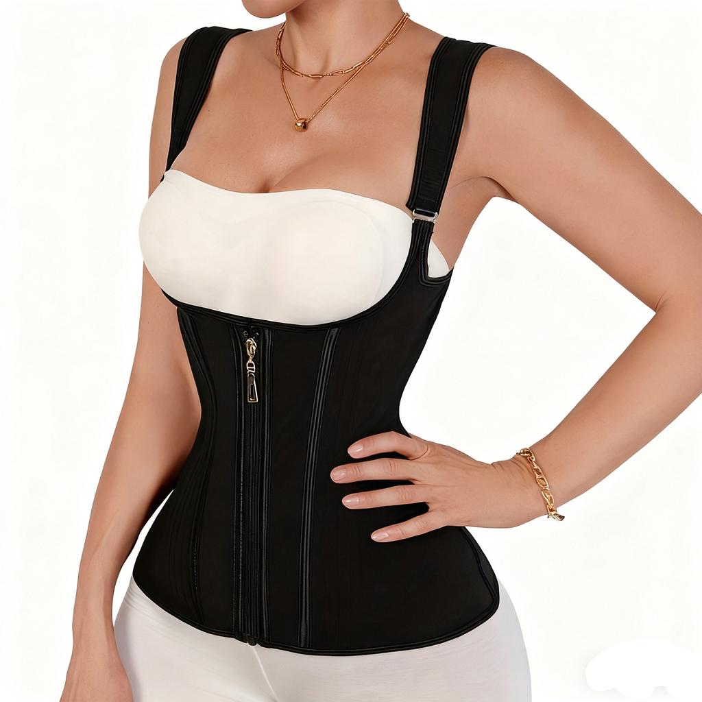 Waist Trainer for Women Corset Shapewear Tummy Control Faja Body Shaper Waist Cincher with Adjustable Strap