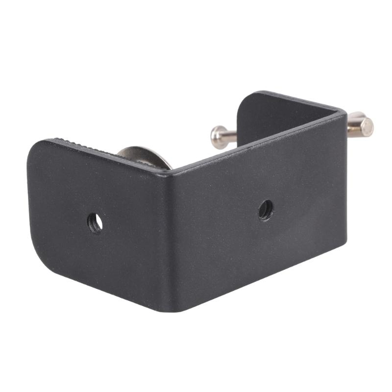 Universal U Shape Clamp With Double 1/4inch Threaded Holes For Camera Flashlight Monitor Stand And Photography Equipment