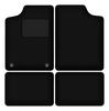 Black Velour Floor Mats For: Citroen AX Hatchback (1986-1998)