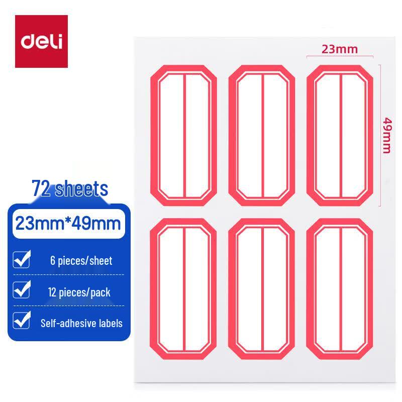 Deli 7187-72 Self-Adhesive Sticky Notes