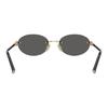 Tiffany & Co.. 3104D Markenlogo Metall Oval Sonnenbrille Damen Sonnenbrille Schwarz 0TF3104D-6216S4
