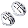 5/6 Speed Car Shift Gear Knob Cap Cover for Renault Clio Twingo 1996-2011