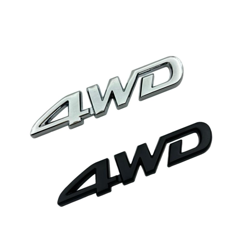 Nápis emblému RAV4 4WD: Dekorativní samolepka na ocas a karoserii pro vylepšení Toyoty