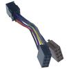 16 Pin Stereo Iso Adapter Plug For Head Units Wire Harness