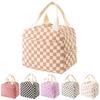 Cord Lunchtas Thermische Lunchhandtas Isolierbeutel Weiche Lunch-Tragetasche Schule Kühltasche für Picknick Reise