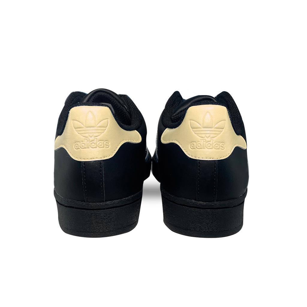 Adidas Originals SUPERSTAR Golden Star Rhythm Low top Skateboard Shoes Unisex Black Yellow EG4959(Team551-)