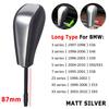 For BMW E39 E46 E53 E60 E61 E63 E64 E83 E81 E82 E87 E90 E91 E92 Original Quality Car Automatic Gear Shift Knob ABS Leather
