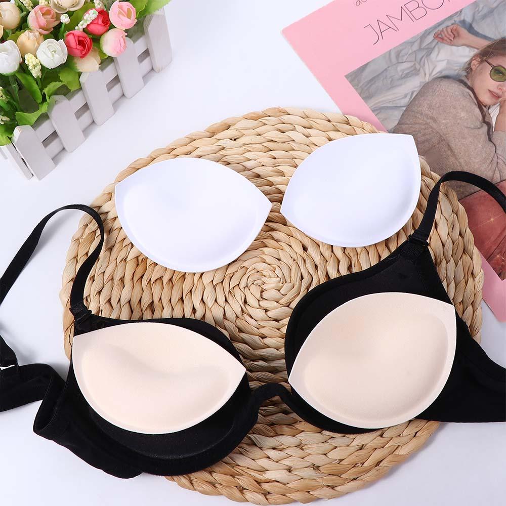 Cups Push Up Breast Bra Summer Inserts Chest Women Chest Cups Thicken Chest Pads Sponge Bra Pads