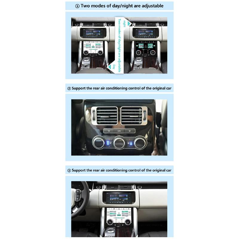 10 " Car Touchscreen AC a/C Control Panel For Range Rover Vogue L405 2013 - 2017