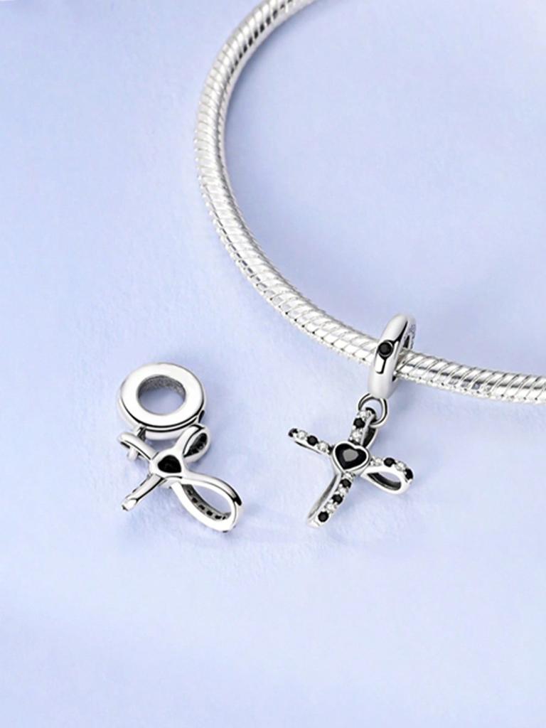 Charms Plata Copper Colors Rose Bag Colored Pencils Beads Charmpendant For Original Bracelet For Women Diy Jewelry Love Gift