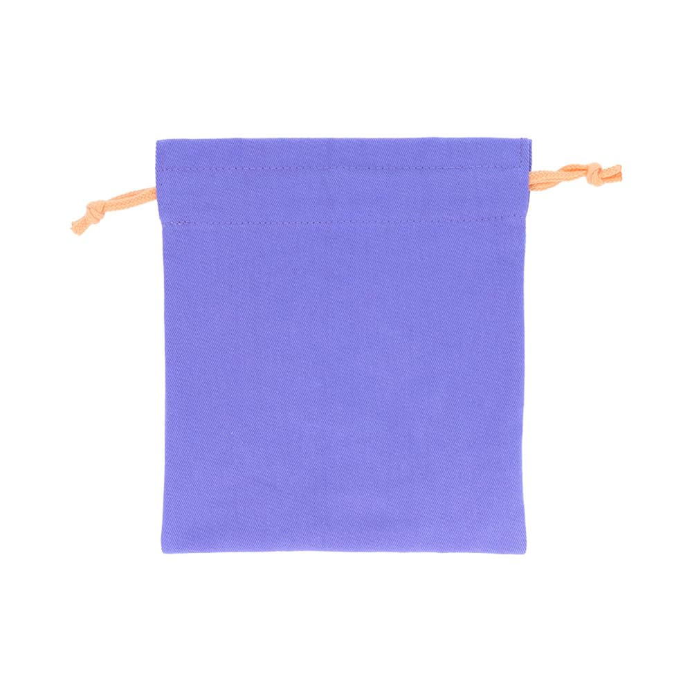 Sunstar Stationery Snoopy Drawstring Bag Embroidered Woodstock Snoopy Violet S2331772 &