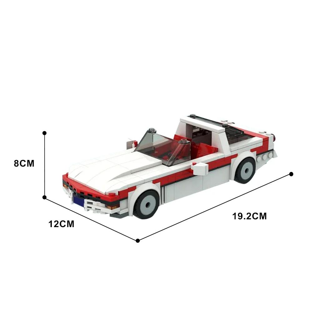 Gobricks Chevrolet Corvette Car Model Bricks Speed Champions Car Assembly Building Block Toys for Gifts