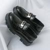Fashion Fashion Leather Men Footwear Slip On Quality Office Formal Shoes Wedding Party Men Dress Shoes Breath Driving Lazy Loafers Shoes