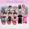 Breloc Nou Elegant Lionel Messi Breloc cu Jeton Fotbalist Star Breloc cu Farmec din Silicon Accesoriu Cheie Mașină
