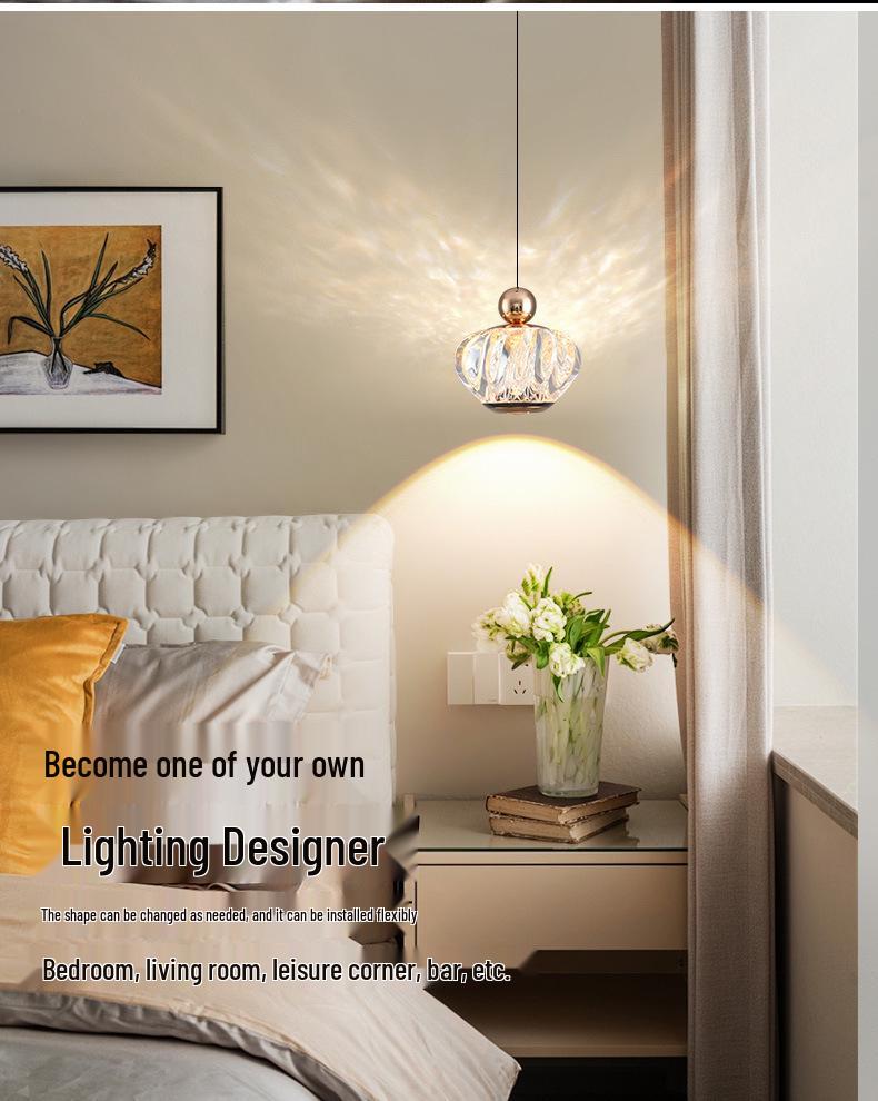 Adjustable Modern Minimalist Pendant Light for Bedside, Bar, or Entrance - Luxurious High-End Design