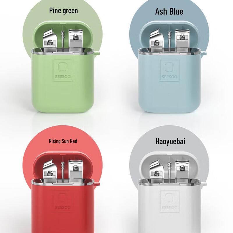 Mini Colorful 3-Piece Nail Clipper Set