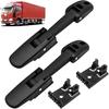 2 Pcs Hood Latch Kit 315-5502 315-5503, Heavy Duty Hood Latches, for Kenworth T170 T270 T300 T370 T440 T470 T660, Peterbilt 325 335 337 340 348 384