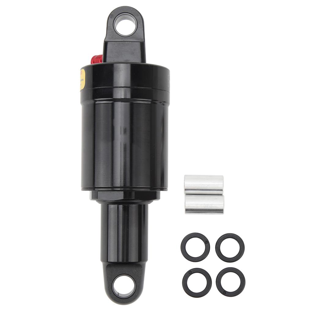 AO6 Bike Shock Absorber Rear Rebound 150mm Wear Resistant Aluminium Alloy with Two 24mm Bushing for Mountain Bikes