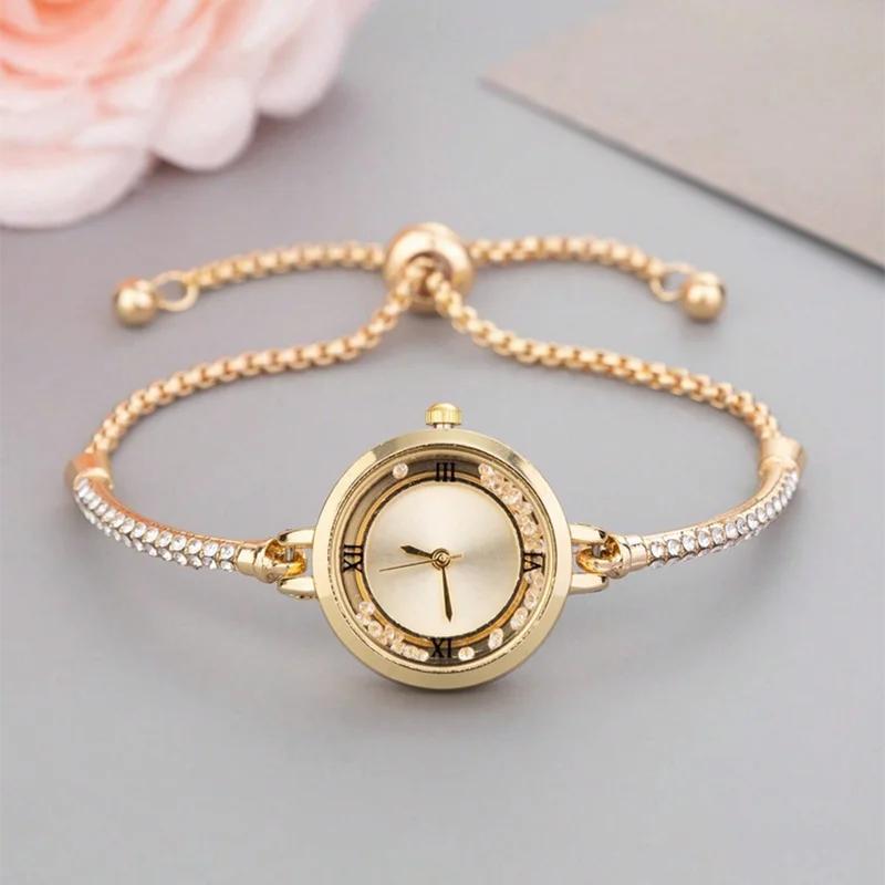 

Модные Роскошные Женские Часы Золотой Тонкий Ремешок Женские Часы Для Браслета Montre Femme Женские Наручные Часы Женские Часы Relojes золотой