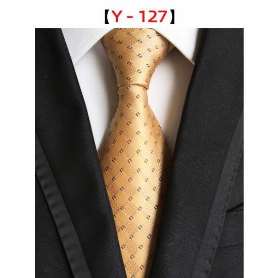 8Cm Polyester Herrenkrawatte Cashew Blumenanzug Krawatte